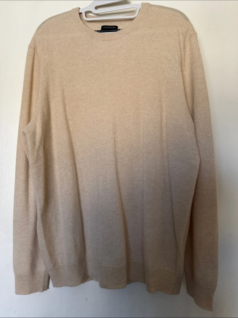 Club Monaco Men's Crewneck Sweater in Beige